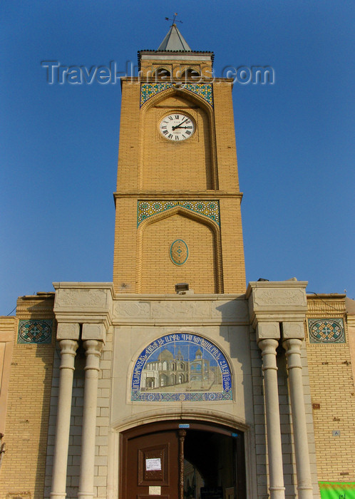 iran28: Isfahan / Esfahan, Iran: Vank Cathedral entrance - Armenian Orthodox Church of the Saintly Sisters - Jolfa, the Armenian quarter - photo by N.Mahmudova - (c) Travel-Images.com - Stock Photography agency - Image Bank