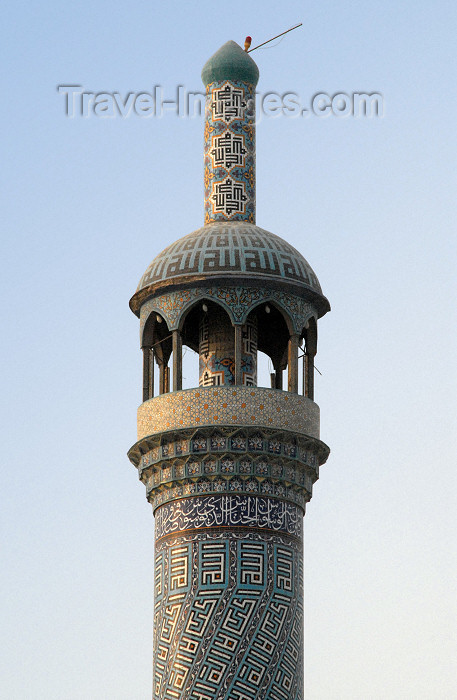 iran394: Iran -  Bandar Abbas: on of the minarets of the main Sunni mosque - photo by M.Torres - (c) Travel-Images.com - Stock Photography agency - Image Bank