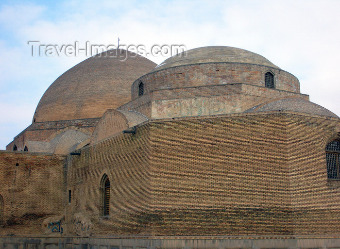 iran472: Tabriz - East Azerbaijan, Iran: Blue Mosque - built by Jahan Shah, ruler of Kara Koyunlu dynasty - designed by Aziz-e-Din-Qapuchi - Masjed-i Kabud - Göy mescid - Shahid Motahari av. - photo by N.Mahmudova - (c) Travel-Images.com - Stock Photography agency - Image Bank