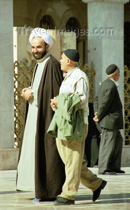 iran48: Iran - Isfahan / Esfahan: meeting a Shia cleric - iman - photo by J.Kaman - (c) Travel-Images.com - Stock Photography agency - Image Bank