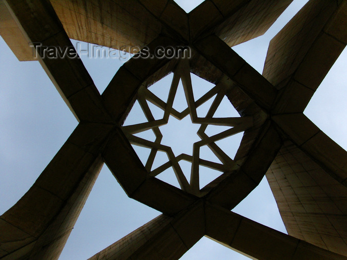 iran499: Tabriz - East Azerbaijan, Iran: Maqbaratoshoara - architecture and sky - poets mausoleum - photo by N.Mahmudova - (c) Travel-Images.com - Stock Photography agency - Image Bank