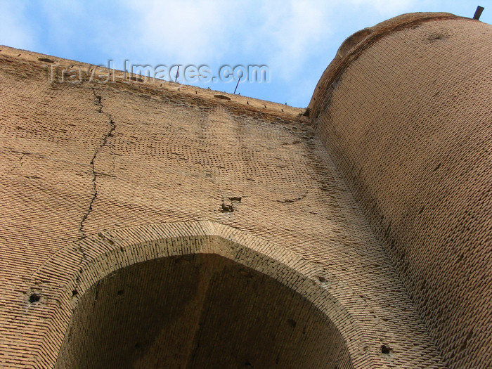 iran502: Tabriz - East Azerbaijan, Iran: Ark-e-Alishah / Arg-e Tabriz - ruins of a fortress built in the Ilkhanate period - Emam av. - photo by N.Mahmudova - (c) Travel-Images.com - Stock Photography agency - Image Bank