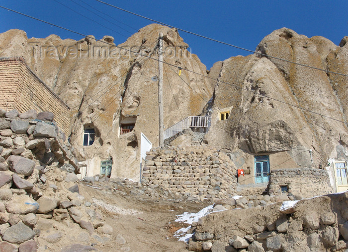 iran518: Kandovan, Osku - East Azerbaijan, Iran: rock 'architecture' - photo by N.Mahmudova - (c) Travel-Images.com - Stock Photography agency - Image Bank