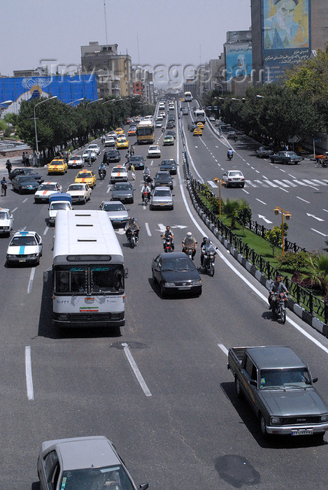 iran56: Iran - Tehran - view over Vali-ye Asr avenue - photo by M.Torres - (c) Travel-Images.com - Stock Photography agency - Image Bank