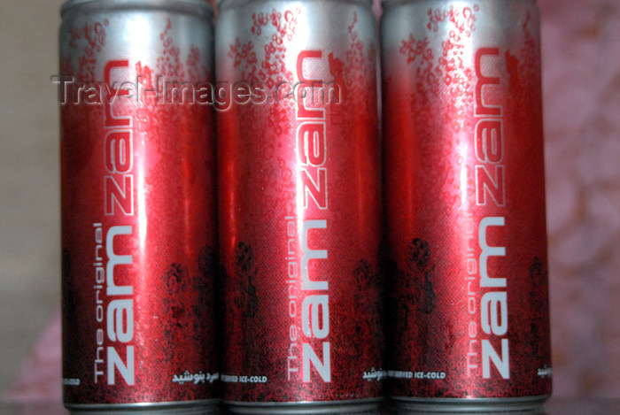iran83: Iran - Tehran - cans of Zam Zam Cola - photo by M.Torres - (c) Travel-Images.com - Stock Photography agency - Image Bank
