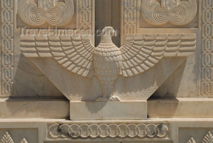 iran86: Iran - Tehran - Eagle - ArmenianGenocide memorial at Sarkis Church - Architect Seroj Sukazian - photo by M.Torres 	 - (c) Travel-Images.com - Stock Photography agency - Image Bank