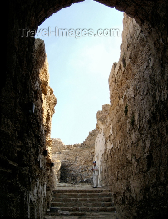 israel139: Israel - Qesarriya / Caesarea Maritima / Caesarea Palaestina: in the Roman theatre - photo by Efi Keren - (c) Travel-Images.com - Stock Photography agency - Image Bank