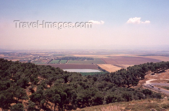 israel16: Israel - Over Jezreel Valley - Lower Galilee, North District - photo by M.Torres - (c) Travel-Images.com - Stock Photography agency - Image Bank