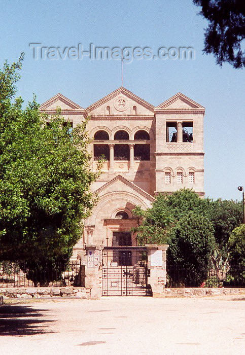 israel17: Israel - Mount Tabor / Har Tavor, Northern District: Church of the Transfiguration - photo by M.Torres - (c) Travel-Images.com - Stock Photography agency - Image Bank