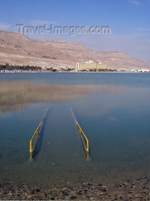 israel201: Israel - Dead sea: beware of the Dead Sea - photo by Efi Keren - (c) Travel-Images.com - Stock Photography agency - Image Bank