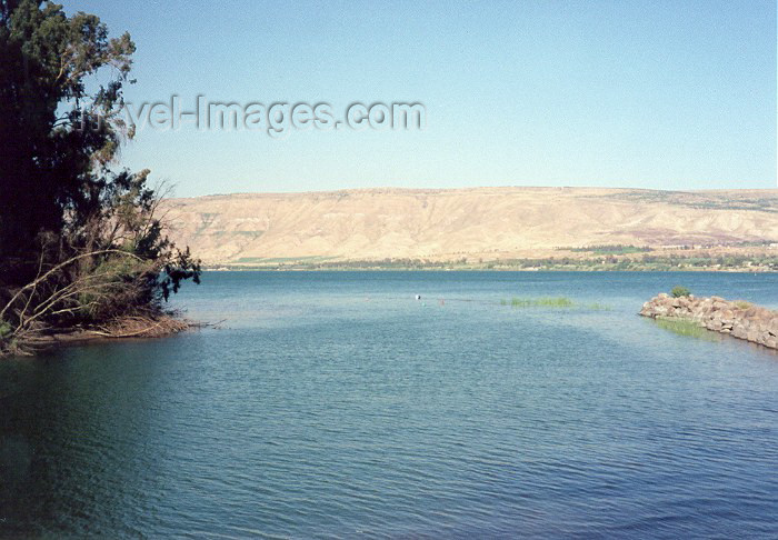 israel22: Israel - Deganya: the Jordan River leaves the Sea of Galilee / Yam Kinneret / Kineret lake - photo by M.Torres - (c) Travel-Images.com - Stock Photography agency - Image Bank