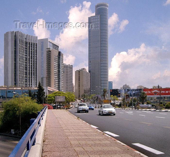 israel229: Israel - Ramat Gan: City Gate Ramat Gan - tallest building in the Israel - Diamond Exchange District - Moshe Aviv Tower - architect: AMAV Architects - photo by Efi Keren - (c) Travel-Images.com - Stock Photography agency - Image Bank