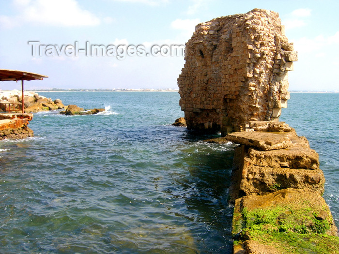 israel303: Israel - Acre - ruins of old Akko dilapidated by the Mediterranean sea - photo by E.Keren - (c) Travel-Images.com - Stock Photography agency - Image Bank