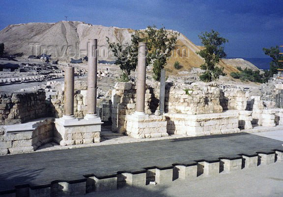 israel36: Israel - Beit Shean, North District: a Roman and Byzantine city - ruins - archeology - photo by G.Frysinger - (c) Travel-Images.com - Stock Photography agency - Image Bank