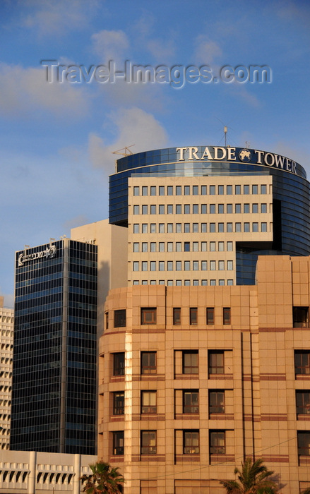 israel44: Tel Aviv, Israel: Trade Tower, Boardwalk, Hamered st. - photo by M.Torres - (c) Travel-Images.com - Stock Photography agency - Image Bank