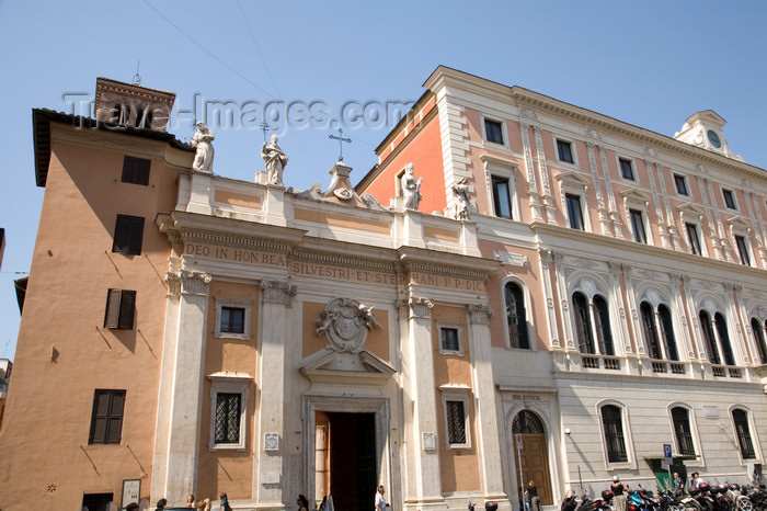 italy367: Rome, Italy: Santa Maria in Via in Piazza San Silvestro - photo by I.Middleton - (c) Travel-Images.com - Stock Photography agency - Image Bank