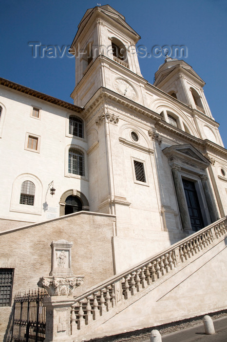 italy378: Rome, Italy: Trinita Church in Rome - photo by I.Middleton - (c) Travel-Images.com - Stock Photography agency - Image Bank