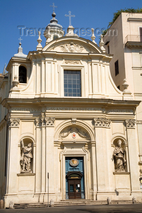 italy381: Rome, Italy: Piazza San Silvestro - church - photo by I.Middleton - (c) Travel-Images.com - Stock Photography agency - Image Bank