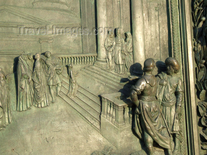 italy409: Pisa, Tuscany - Italy: door of the Duomo, detail - photo by M.Bergsma - (c) Travel-Images.com - Stock Photography agency - Image Bank