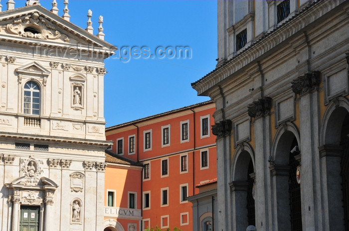 italy451: Rome, Italy: Via Nazionale - Largo Magnanapoli - Chiesa Santa Caterina da Siena, Church of Sts. Dominic and Sixtus and Pontifical University of St. Thomas Aquinas - photo by M.Torres - (c) Travel-Images.com - Stock Photography agency - Image Bank
