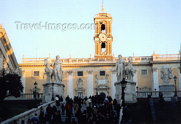 italy47: Italy / Italia - Rome: climbing to Campidoglio (Capitol) - photo by M.Torres - (c) Travel-Images.com - Stock Photography agency - Image Bank