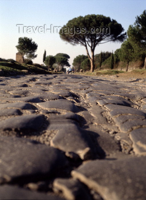 italy487: Rome, Italy: Via Appia - the Roman road to Brindisi, built in 312 BC - photo by J.Fekete - (c) Travel-Images.com - Stock Photography agency - Image Bank