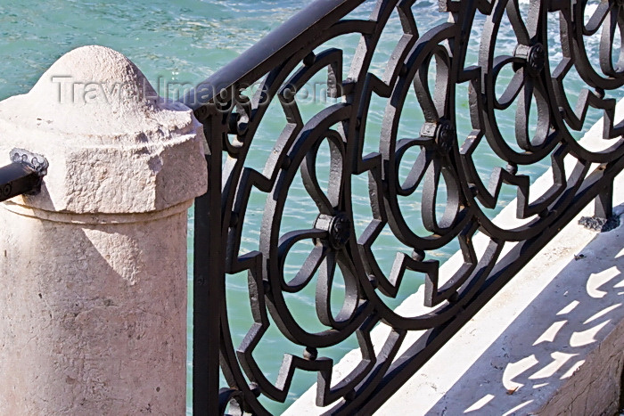 italy519: Decorated bridge on the Canal, Venice - photo by A.Beaton - (c) Travel-Images.com - Stock Photography agency - Image Bank