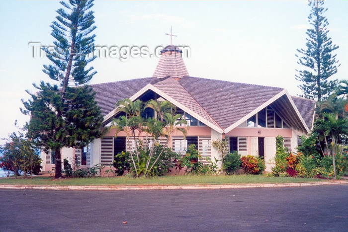 jamaica10: Jamaica - Ocho Rios: Our Lady of Fatima church (photo by Miguel Torres) - (c) Travel-Images.com - Stock Photography agency - Image Bank