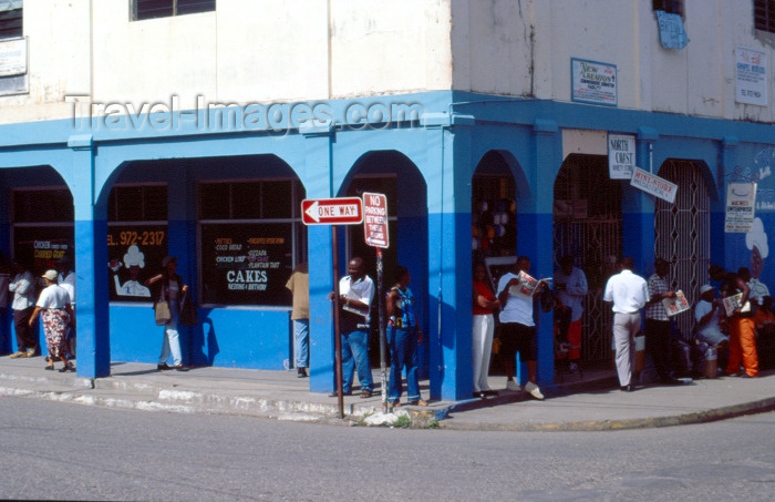 jamaica12: Jamaica - Santa Ana: street scene - corner shop - photo by F.Rigaud - (c) Travel-Images.com - Stock Photography agency - Image Bank