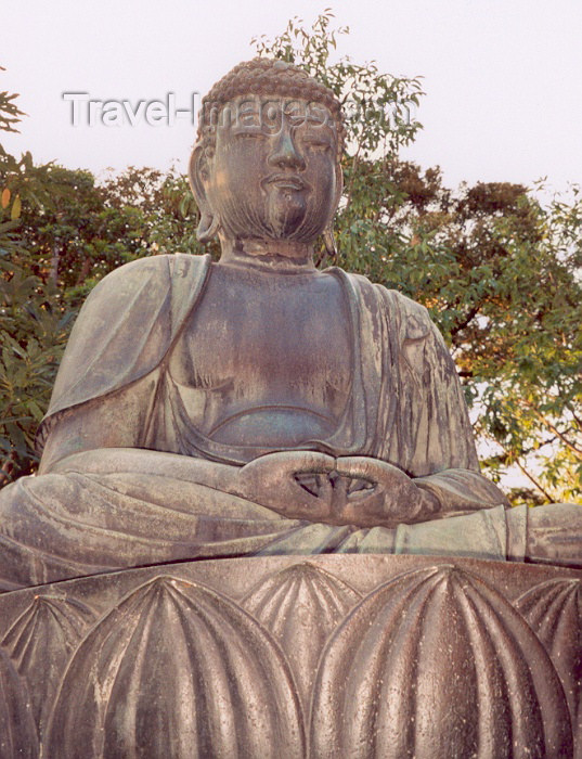 japan40: Japan - Tokyo: Buddha meditates - photo by M.Torres - (c) Travel-Images.com - Stock Photography agency - Image Bank