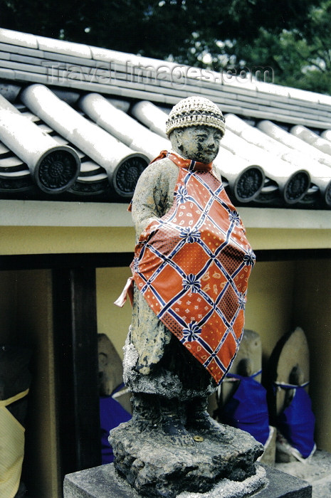japan43: Japan - Fukuoka - island of Kyushu: man sculpture - dressed - photo by S.Lapides - (c) Travel-Images.com - Stock Photography agency - Image Bank