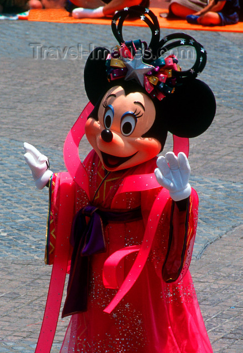 japan94: Disneyland - Minnie Mouse, Tokyo, Japan. photo by B.Henry - (c) Travel-Images.com - Stock Photography agency - Image Bank