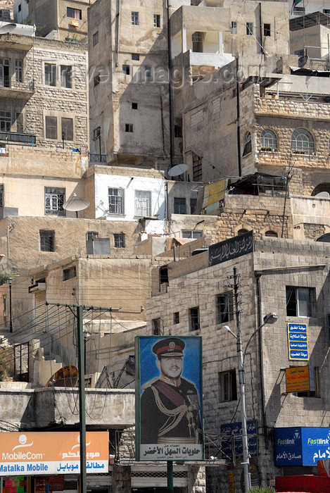 jordan214: Amman - Jordan: kind Abdullah II and his city - photo by M.Torres - (c) Travel-Images.com - Stock Photography agency - Image Bank