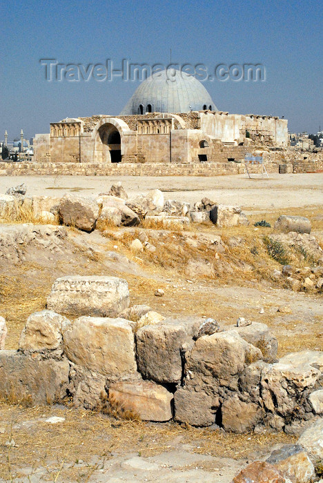 jordan222: Amman - Jordan: ruins and Umayyad palace - citadel - photo by M.Torres - (c) Travel-Images.com - Stock Photography agency - Image Bank