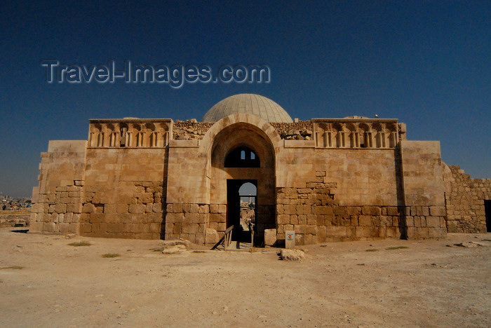 jordan225: Amman - Jordan: Umayyad palace facade - citadel - photo by M.Torres - (c) Travel-Images.com - Stock Photography agency - Image Bank