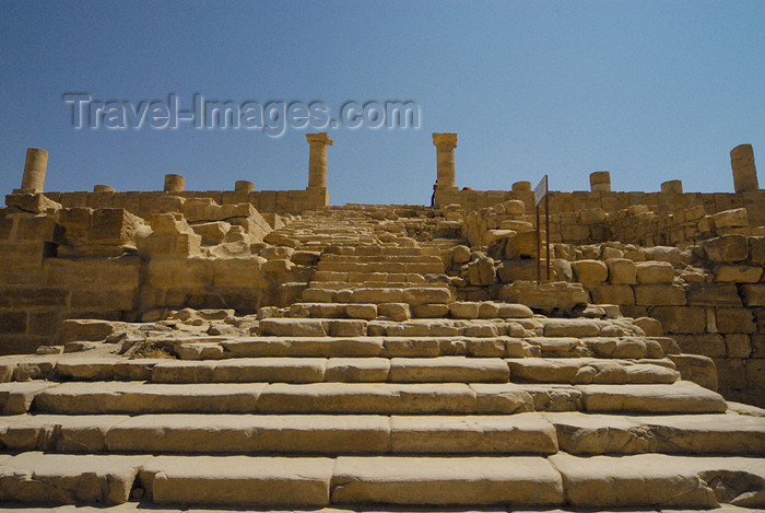 jordan287: Jordan - Petra: Great Temple - entrance - photo by M.Torres - (c) Travel-Images.com - Stock Photography agency - Image Bank