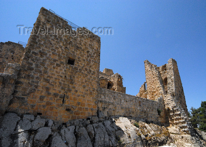 jordan78: Ajlun - Jordan: Ajlun castle - born from the rock - photo by M.Torres - (c) Travel-Images.com - Stock Photography agency - Image Bank