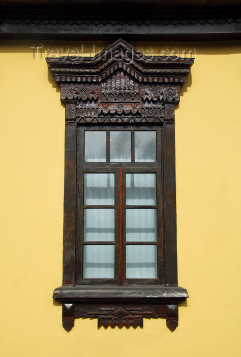 kazakhstan2: Kazakhstan, Almaty: Akhmet Baitursinuly house museum - window - photo by M.Torres - (c) Travel-Images.com - Stock Photography agency - Image Bank