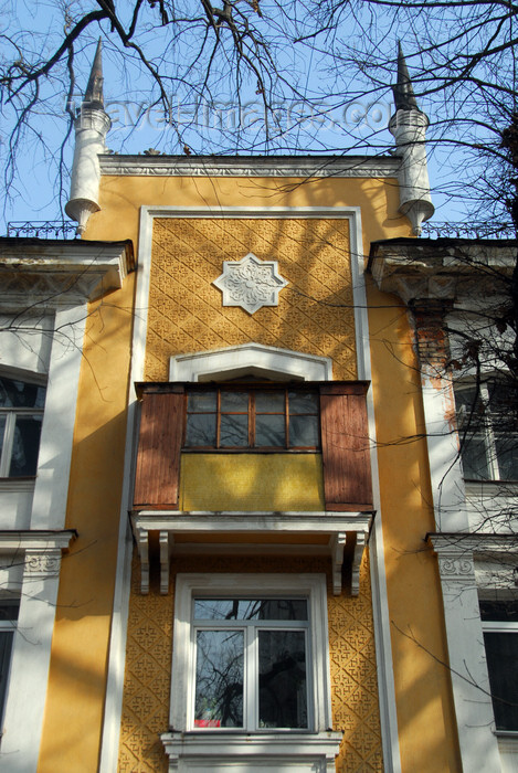 kazakhstan214: Kazakhstan, Almaty: old façade - photo by M.Torres - (c) Travel-Images.com - Stock Photography agency - Image Bank