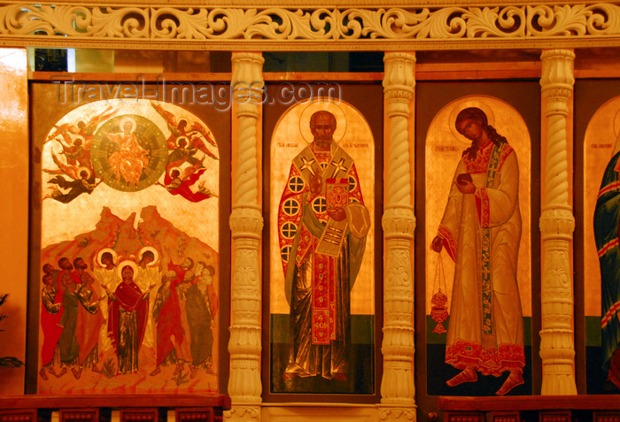 kazakhstan243: Kazakhstan, Almaty:  Holy Ascension Russian Orthodox Cathedral - icons - photo by M.Torres - (c) Travel-Images.com - Stock Photography agency - Image Bank
