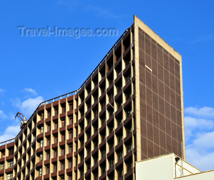 kenya103: Nairobi, Kenya: ICEA Building - Insurance Company of East Africa Limited - highrise office tower on Kenyatta Avenue - photo by M.Torres - (c) Travel-Images.com - Stock Photography agency - Image Bank