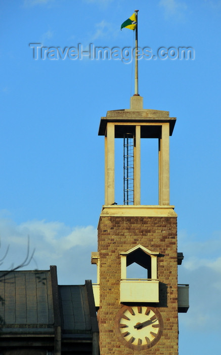 kenya107: Nairobi, Kenya: City Hall - clock tower - photo by M.Torres - (c) Travel-Images.com - Stock Photography agency - Image Bank