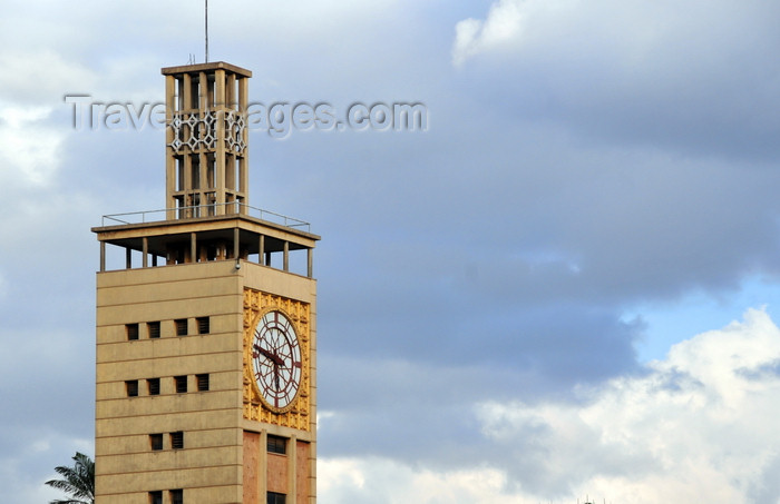 kenya109: Nairobi, Kenya: Parliament House clock tower - architect Amyas Douglas Connell - photo by M.Torres - (c) Travel-Images.com - Stock Photography agency - Image Bank