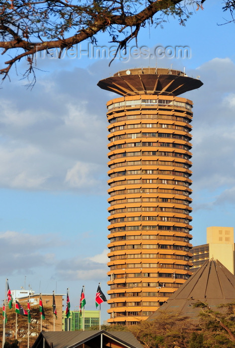 kenya110: Nairobi, Kenya: Kenyatta International Conference Center - City Square - KICC - Architect Karl H. Nostvik - photo by M.Torres - (c) Travel-Images.com - Stock Photography agency - Image Bank