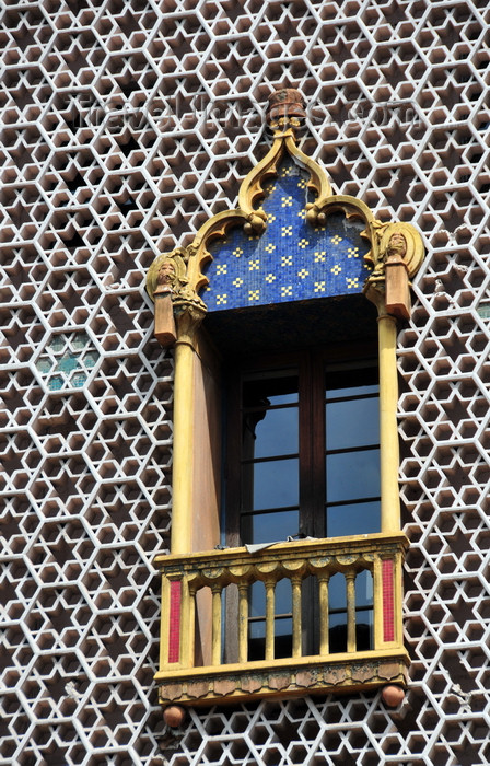 kenya126: Nairobi, Kenya: Sheria house - golden balcony of Venetian inspiration - photo by M.Torres - (c) Travel-Images.com - Stock Photography agency - Image Bank