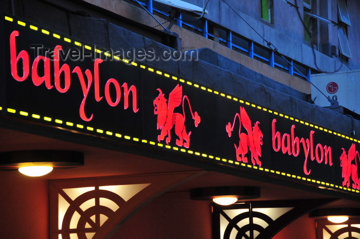 kenya93: Nairobi, Kenya: Babylon casino - photo by M.Torres - (c) Travel-Images.com - Stock Photography agency - Image Bank