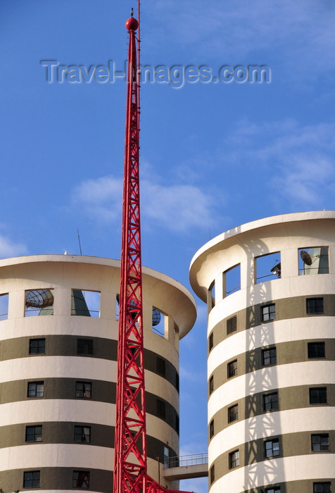 kenya97: Nairobi, Kenya: Nation Centre, Nation Newspaper Headquarters - Kimathi Street - architect Henning Larsens Tegnestue A/S - photo by M.Torres - (c) Travel-Images.com - Stock Photography agency - Image Bank