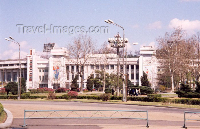 korean132: North Korea / DPRK - Pyongyang: Kim Il Sung Stadium (photo by M.Torres) - (c) Travel-Images.com - Stock Photography agency - Image Bank