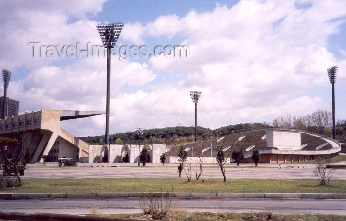 korean142: North Korea / DPRK - Pyongyang: Sosan Stadium - Chongchun street (photo by M.Torres) - (c) Travel-Images.com - Stock Photography agency - Image Bank