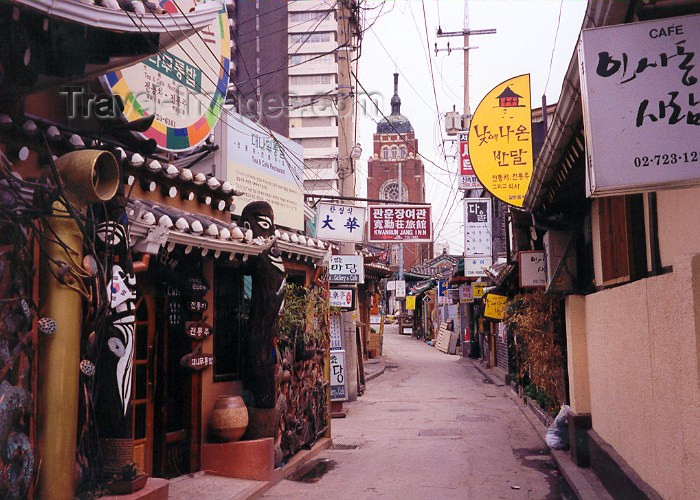 koreas21: Asia - South Korea - Seoul: shops and restaurants - photo by M.Torres - (c) Travel-Images.com - Stock Photography agency - Image Bank